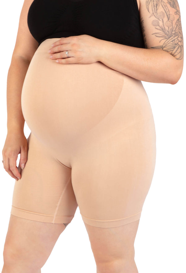 Maternity Shorts with Tummy Support