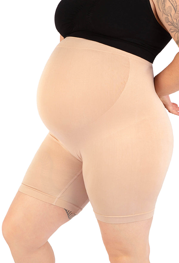 Maternity Shorts with Tummy Support