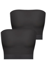 High Compression Minimizing Bandeau - 2 Pack