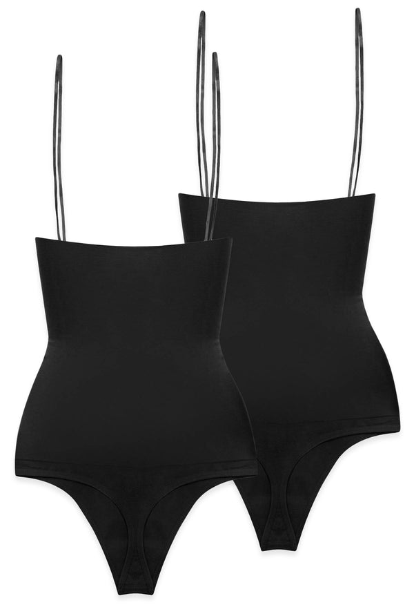 Underbust Stay Up Shaping Thong - 2 Pack