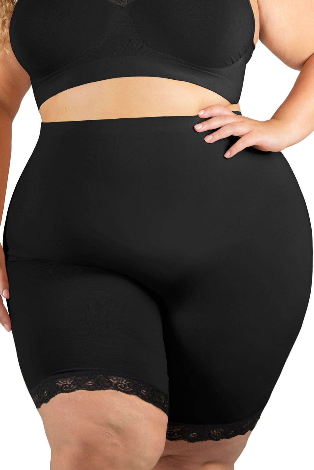 Curvesque Anti Chaffing Short - Nude