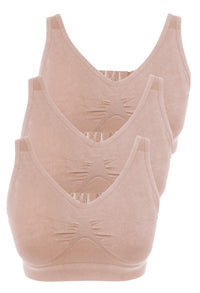 Minimizer Wire Free Bra - Travel Bra 3 Pack