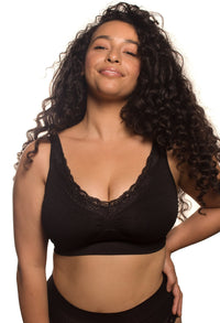 Lace Minimizer Wire Free Bra - 3 Pack