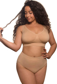 Minimizer Wire Free Bra - Travel Bra 3 Pack