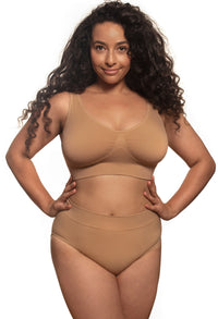 Minimizer Wire Free Bra - Travel Bra 3 Pack