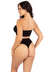 Seamless Cotton Rich High Waist G String - 7 Pack