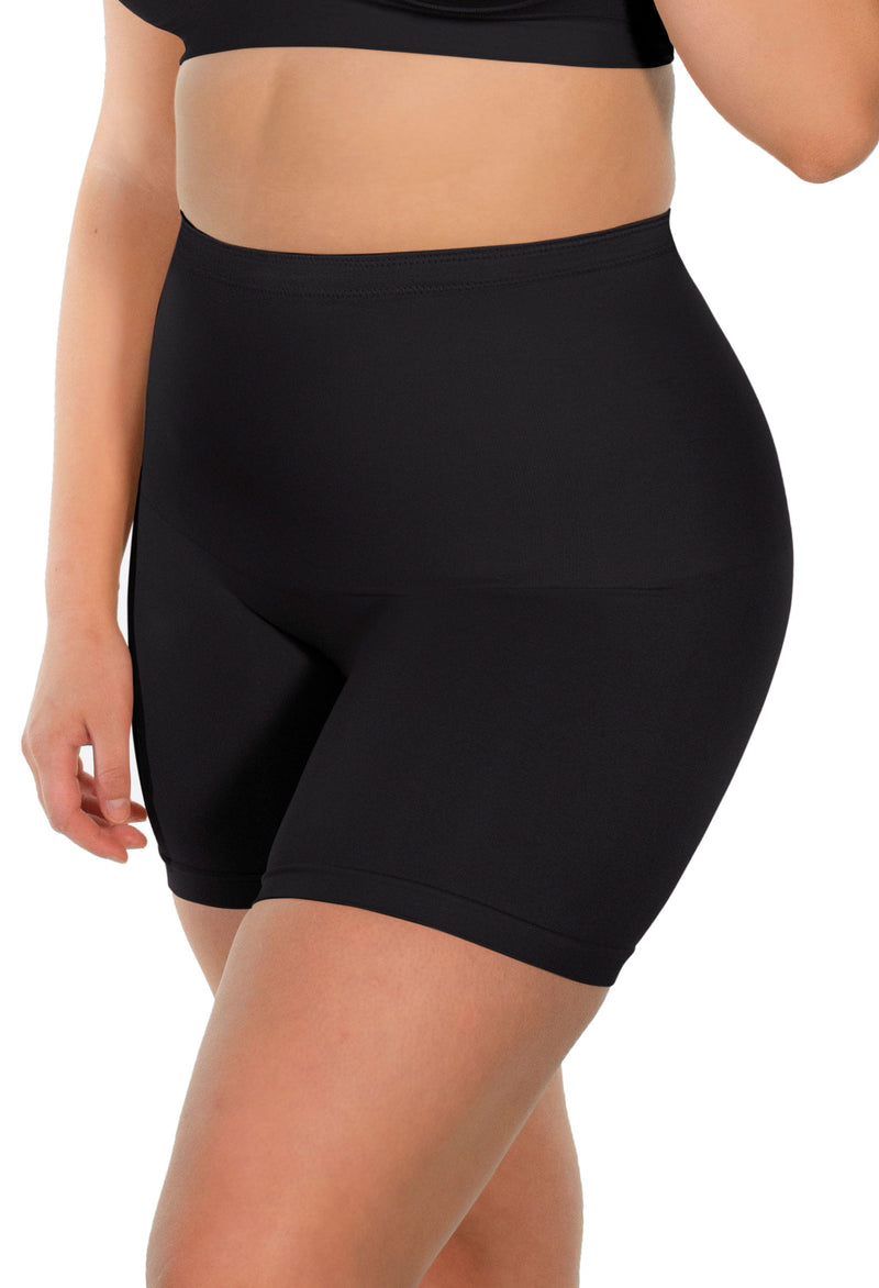 Stay Up Silicone Band Shaping Shorts - 2 Pack