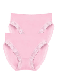 Invisible Lace Contour High Cut Brief - 2 Pack