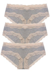 Cotton Rich Low Rise Hipster Brief - 3 Pack