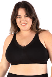 Lightweight Wire Free Bra For Big Boobs
