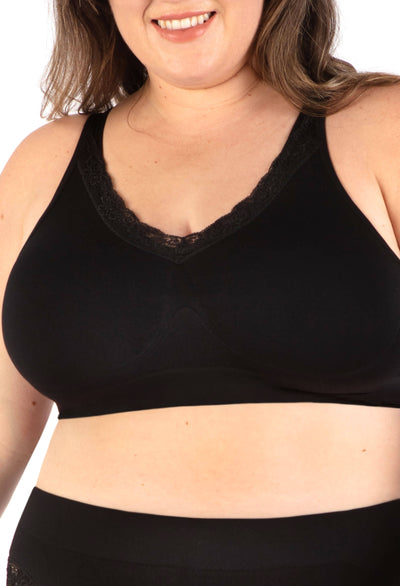 Lightweight Wire Free Bra For Big Busts