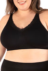 Lightweight Wire Free Bra For Big Boobs