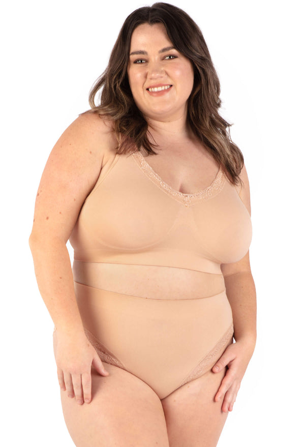 Lightweight Wire Free Bra For Big Boobs