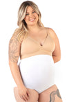 Maternity Underbust Cotton Rich Full Brief - Fancy 3 Pack