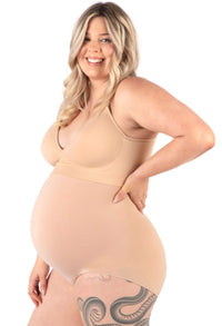 Maternity Underbust Cotton Rich Full Brief - Fancy 3 Pack