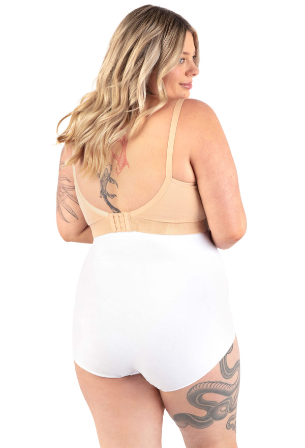 Maternity Underbust Cotton Rich Full Brief - Fancy 3 Pack