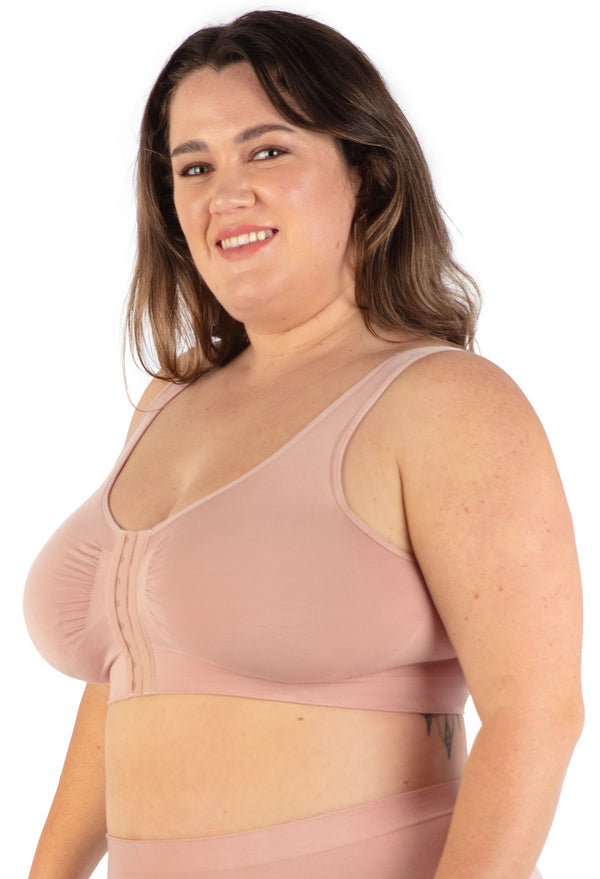 Padded Front Hook Bra - Wire Free