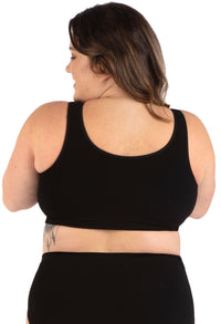 Padded Front Opening Bra - Wireless Comfort