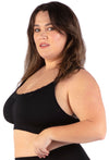 3 Pack Cushion Padded Strap Wire Free Maternity and Nursing Bra + Bra Extender Set
