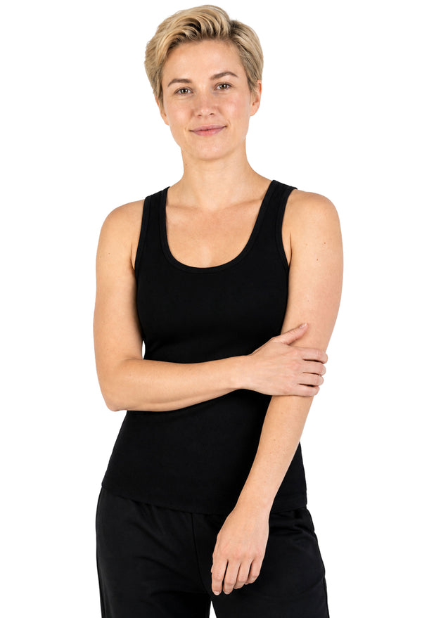 Cotton Chest Binder Racerback Top