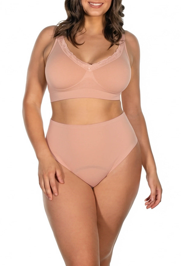 Super Soft Brushed Period High Cut Briefs