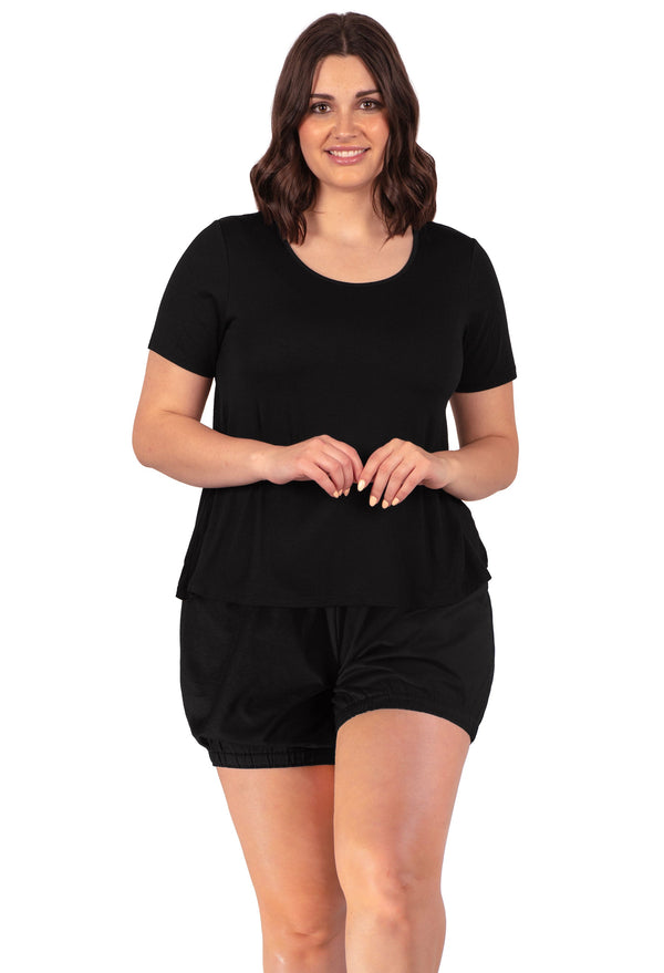 Bamboo A-Line Top and Bloomers Pajama Set