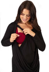 Bamboo Soft Drape Nursing Top - 2 Pack