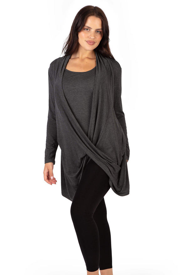 Bamboo Soft Drape Nursing Top - 2 Pack