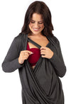 Bamboo Soft Drape Nursing Top - 2 Pack