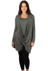 Bamboo Soft Drape Nursing Top - 2 Pack