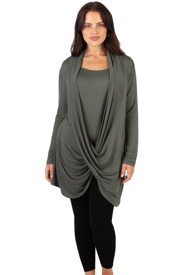 Bamboo Soft Drape Nursing Top - 2 Pack