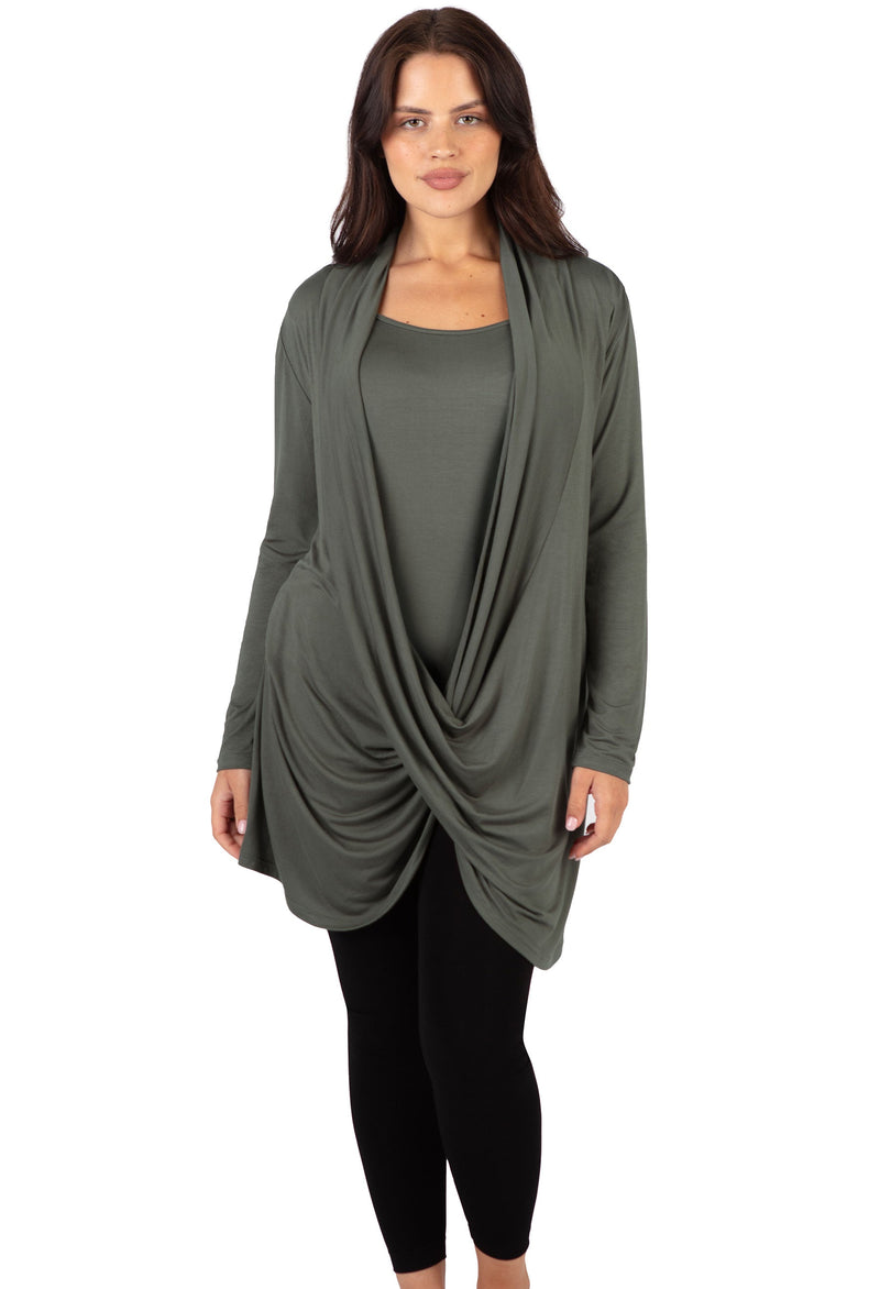 Bamboo Soft Drape Nursing Top - 2 Pack