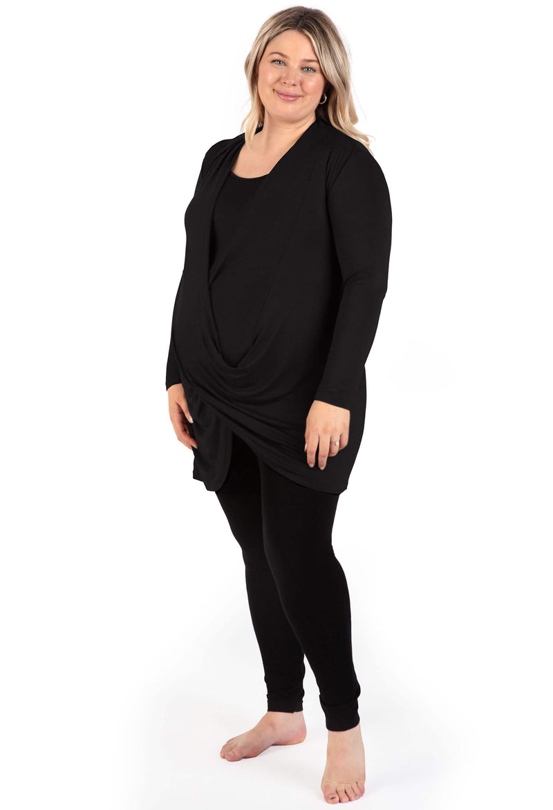 Maternity & Nursing Bamboo Soft Drape Top
