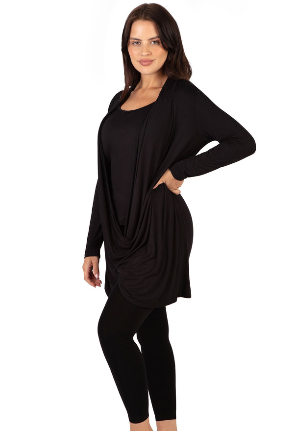 Bamboo Soft Drape Nursing Top - 2 Pack