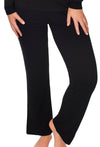 Bamboo Long Sleeve Top and Flare Pants Pajama Set