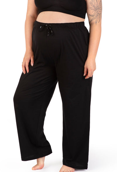 Maternity 100% Cotton Pajama Pants - 2 Pack