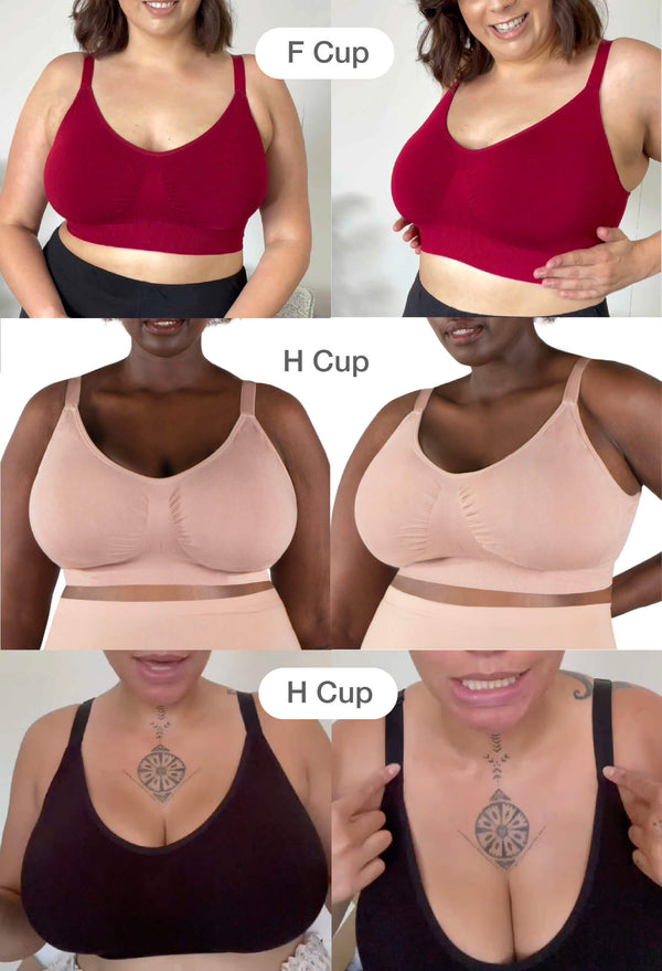 WireFree Bamboo Bra for Big Busts