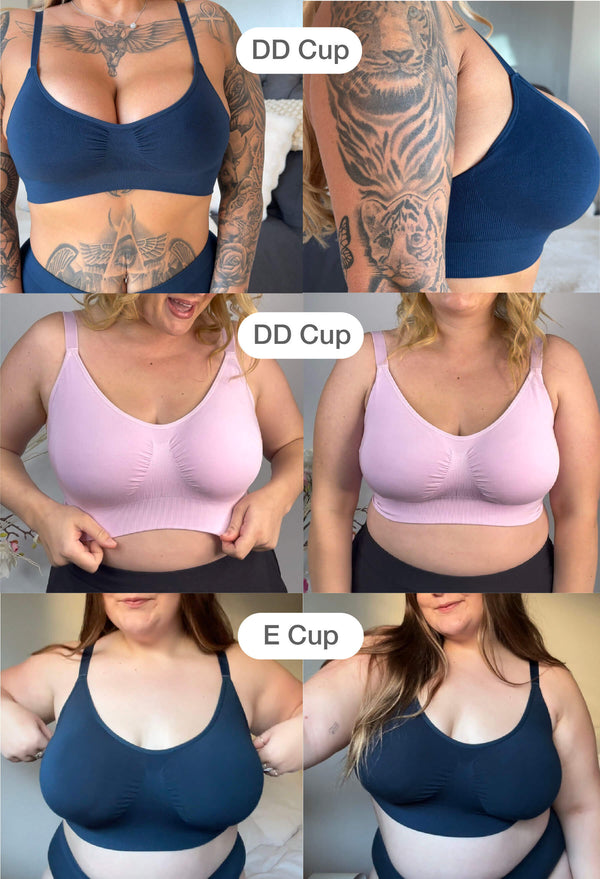 Bamboo Padded Wire Free Bra and Bikini Set