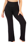 Bamboo Long Sleeve Top and Flare Pants Pajama Set
