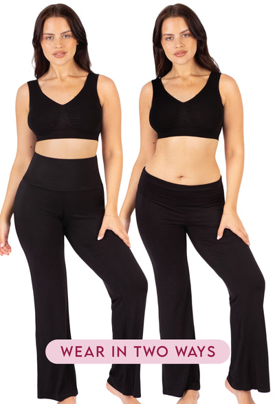 Bamboo Pajama Flare Pants