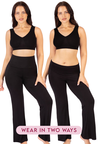Bamboo Pajama Flare Pants
