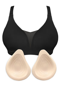 Invisible Mesh Comfort Padded Bra & Prosthesis Set