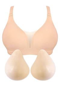 Invisible Mesh Comfort Padded Bra & Prosthesis Set