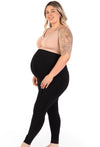 Maternity Leggings with Tummy Support
