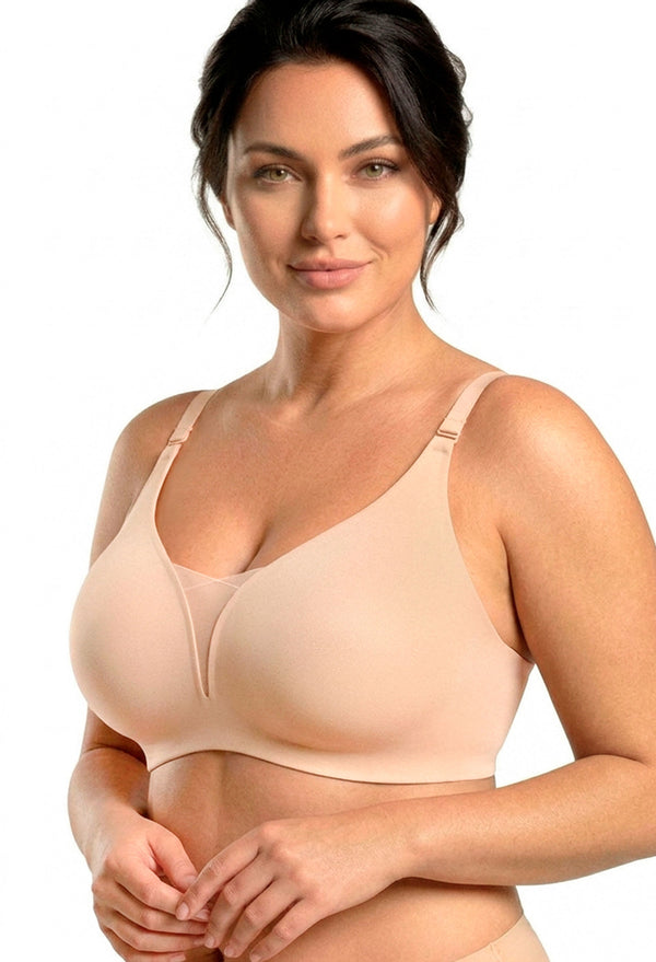 Invisible Mesh Comfort Padded Bra - 3 Pack
