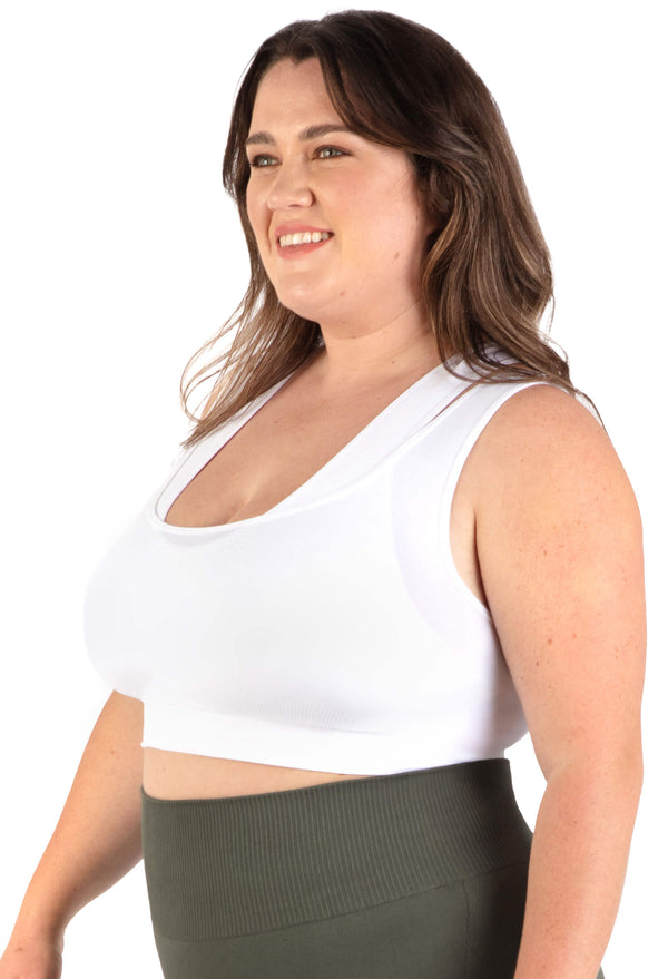 Sports Bra - Triple-layer Support Racer