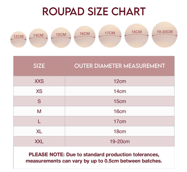 Round Pads to Match the Bamboo Padded Wirefree Bra