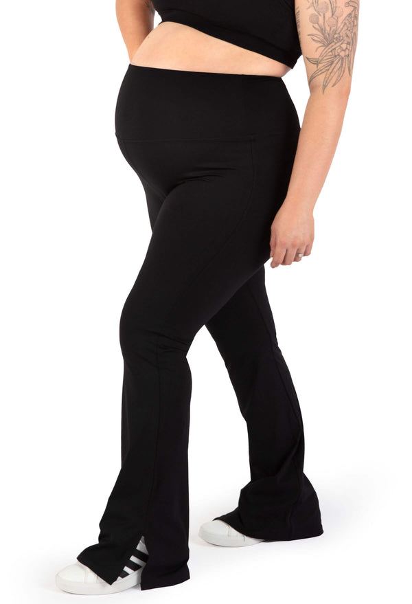 Maternity Flare Leggings | High Waisted & Pet Hair Resistant