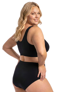 Bamboo Padded Front Closure Wire Free Bra - 3 Pack