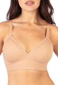 Plunge Comfort Tshirt Bra – Wireless with Fixed Moulded Cups